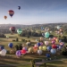 Hot air balloon show