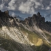 Cloudy day in The Dolomites