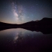 Milky Way over Lily Lake, Colorado
