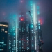 Sea mist creating Blade Runner-like scenes. (Songdo, S.Korea)