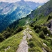 Hiking path in Garmisch-Partenkirchen, Germany