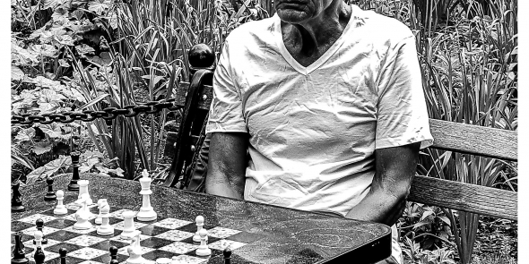 This is Robert. He plays chess in Washington Park. He is my first post on  Reddit.