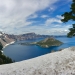 My view of Crater Lake yesterday.