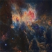 The Orion Nebula in Infrared from WISE